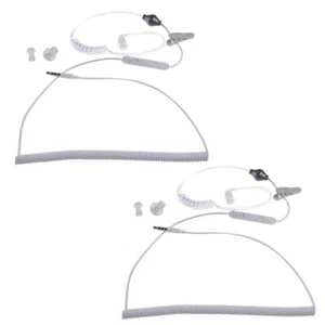 2Pack 3.5mm Acoustic Headset Earpiece and Mic Volume Control - Zdjęcie 1 z 4