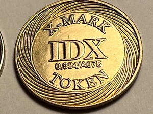 ZWEI X-Mark Token IDX .984/A075 - Bild 1 von 2
