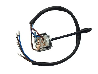 Interruttore luce e flash 2 posizioni con braccio nero TR6PI Spitfire GT6 Lotus 152616 - Immagine 1 di 2