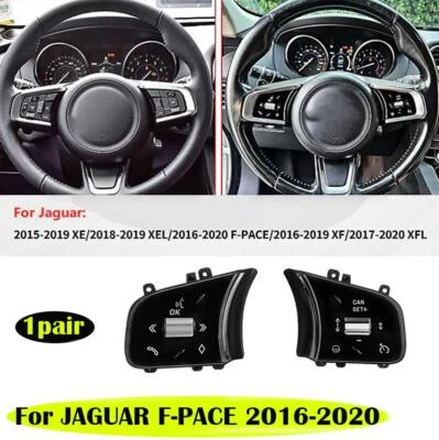 Botón interruptor control volante cristal líquido para JAGUAR F-PACE 2016-2020 Foto 1 de 4