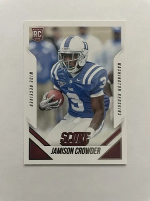 2015 Score Jamison Crowder Rookie Card. Washington Redskins/Commanders - Image 1 of 2