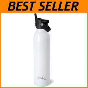 Insulated Stainless Steel Water Bottle - Cup Holder Friendly - Picture 1 of 11