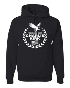 Forever in Our Hearts Charlie Vintage Tee Unisex Hoodie Sweatshirt - Picture 1 of 4