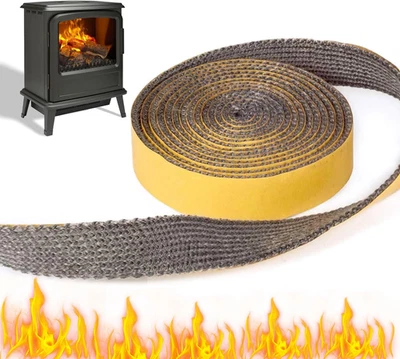Filo Sigillante per Stufa 25 Mm Guarnizione Stufa a Legna 3M X 25Mm X 3Mm Guarni - Immagine 1 di 4