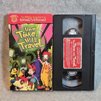 The Wacky Adventures of Ronald McDonald Vol 5:  Have Time Will Travel VHS Tested - Image 1 of 4