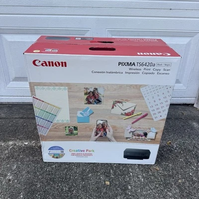 Canon - PIXMA TS6420a Wireless All-In-One Inkjet Printer - Black - Image 1 of 4