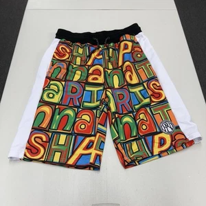 Parish Nation Spell Out Logo Shorts Multi Colored Mens Size M - Picture 1 of 9
