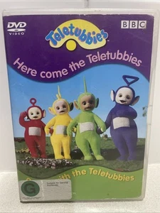Teletubbies-Here Come & Dance with The Teletubbies (DVD, 2000) Fast Post Reg 4 - Picture 1 of 4
