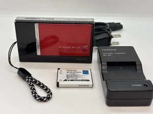 FUJIFILM FinePix Z200fd 10.0MP 5x Zoom Compact Digital Camera Black From Japan - Picture 1 of 7