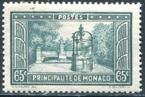 Briefmarke Monaco 124 ** postfrisch ohne Scharnier - Bild 1 von 1