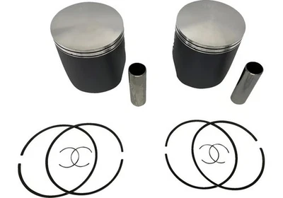 Wossner Piston Kit - 81.86mm Hardcoat Anodized - 2 Stroke Motorcycle ATV/UTV - Image 1 of 3