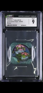 CGC 9 MINT Tretta Pokemon Japanese Arcade Chip / Coin! Mega Venusaur Holo - Picture 1 of 2