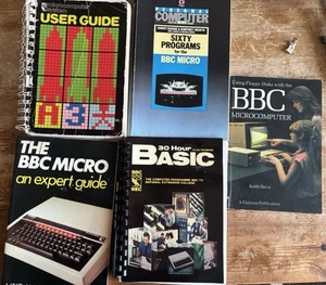 BBC Micro Book Bundle 5 Books including User Guide - Afbeelding 1 van 6