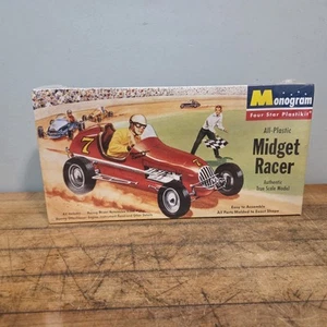 Vintage SEALED Monogram Classics 1/25 Midget Racer-1995 - Picture 1 of 12