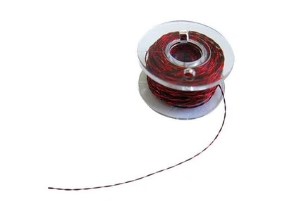 SCHÖNWITZ Kupferlackdraht rot schwarz verdrillt 2 x 0,15mm Lackdraht 10 Meter Spule S006