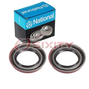 2 pc National Transmission Output Shaft Seals for 1978-1990 Plymouth Horizon zn - Picture 1 of 5