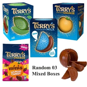 Terry Chocolate Orange & Mint Selection – Random 3 Mixed Box Chocolate Gift - Picture 1 of 2