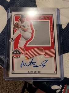 2025 Panini Stars & Stripes - Nate Snead 142/199 - Silhouette Patch Auto #USA-NS - Picture 1 of 2
