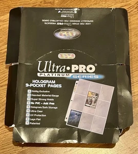 50+ Ultra Pro Platinum 9 Pocket Pages Trading Card Binder Album New In Box - Picture 1 of 3