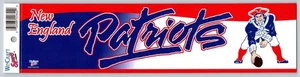 New England Patriots Vintage Decal WinCraft Sports NFL Sticker - Picture 1 of 2