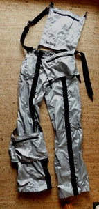 Mercy Glanznylon Shiny Hose Cyber Gothik Raver Techno Latzhose bib pants rare S - Bild 1 von 7