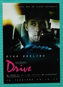 RYAN GOSLING DRIVE Movie Promo/Promotional Card/Postcard 5x7 NEW Oscars 2011 - Picture 1 of 2