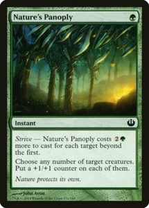 MTG Journey into Nyx Nature's Panoply Near Mint English Magic Card 🧙🏽44 - Picture 1 of 2