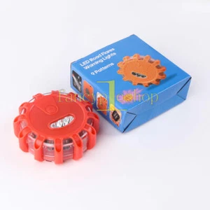 ONE LED Road Flares Flashing Warning Roadside Safety Light for Car Truck - Picture 1 of 1