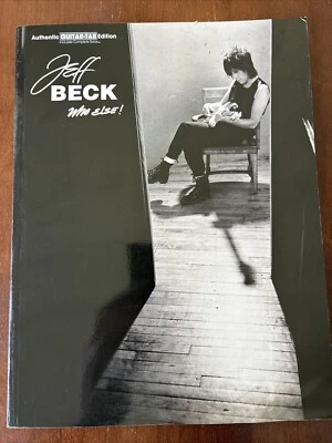 Jeff Beck - ¡Quién más! - Guitar Tab / Tablatura ¡RARO! Cancionero 1999 Warner Bros. Foto 1 de 4