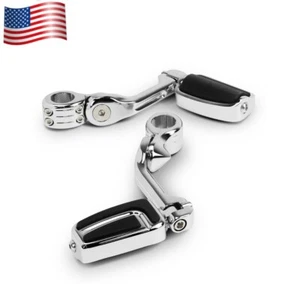 For Indian Chieftain Dark Horse Models 1.25" Engine Guard Bar Footpegs W/ Mounts - Bild 1 von 6