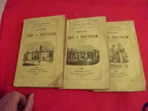 CHATEAUBRIAND (François-René de) - Itinéraire de Paris à Jérusalem. - Picture 1 of 8