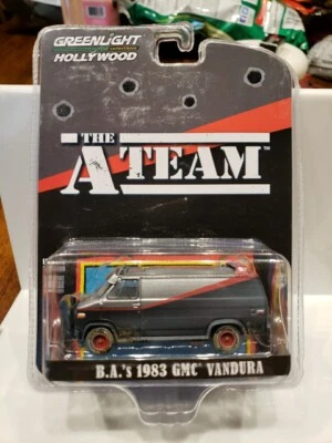 GREENLIGHT GREEN MACHINE CHASE B.A 1983 GMC VANDURA A-TEAM VAN HOLLYWOOD (3) - Image 1 of 4