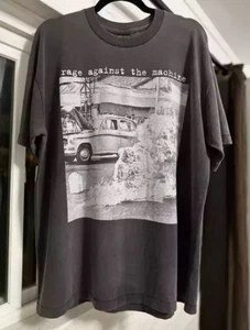 Rage Against the Machine Classic Black Tee Baumwolle Unisex Shirt - Bild 1 von 4
