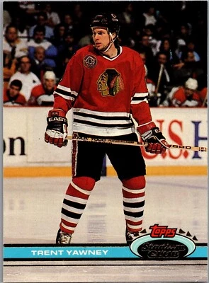 1991-92 Topps Stadium Club  Hockey- #205 Trent Yawney - Image 1 of 2