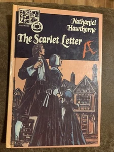 Scarlet Letter Illustrated By Nathanial Hawthorne 1974 Hardcover 4th Printing - Picture 1 of 1