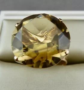 Ring 375 Gold Rauchquarz - Bild 1 von 13