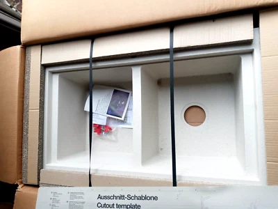 SwanStone Quarts Double Kitchen Sink / QZDB - 3620 / NEW - Image 1 of 4