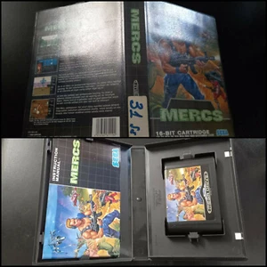 GIOCO SEGA MEGA DRIVE MERCS - Foto 1 di 1