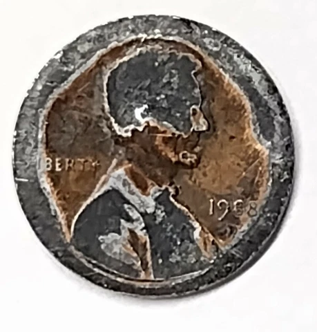 RARE 1988 d ERROR Penny Awwwsome Very Nice Look At The Pictures  Cover