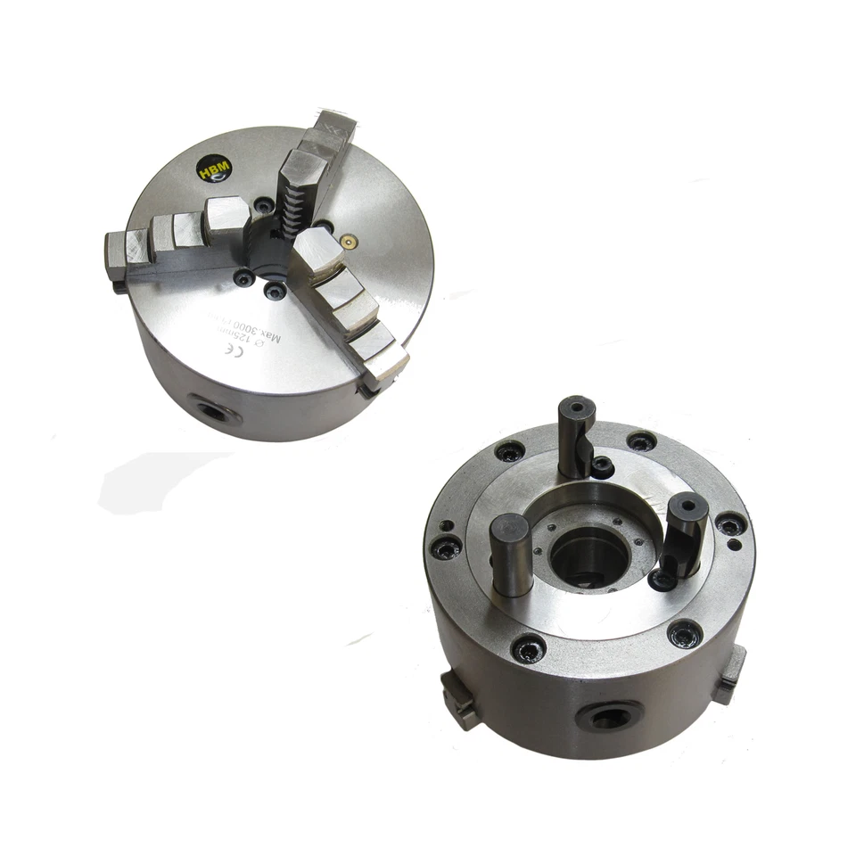 RDG TOOLS 125MM 3 JAW S/C LATHE CHUCK D13 D1-3 CAMLOCK FITTING CHIPMASTER/BANTAM RDGTOOLS