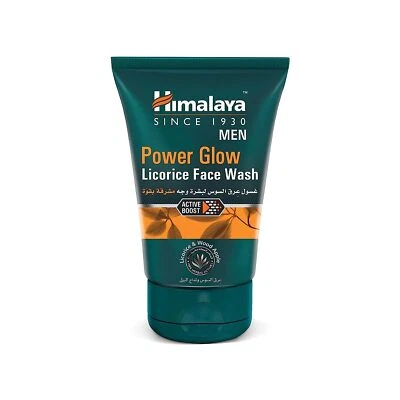 Himalaya MEN Power Glow Licorice Face Wash, 100ml - Image 1 of 4