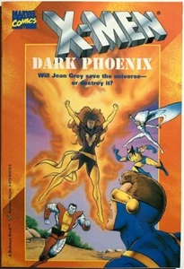 Marvel X-Men Novel Vintage Graphic Comic Cyclops & Dark Phoenix Jean Grey NOS - Picture 1 of 1