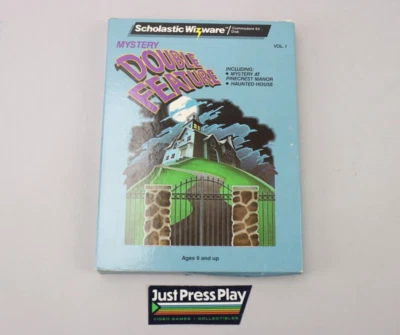 Mystery Double Feature Vol. I Commodore 64 C64 1984 Scholastic CIB Ex. Rare! - Image 1 of 4