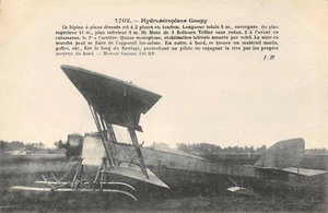 CPA AVIATION HYDROAEROPLANE GOUPY  - Picture 1 of 1