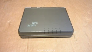 3COM 3CFSU05 Wired 5-Port Fast Ethernet Full-Duplex Giga Switch 1000Mbps - Bild 1 von 3