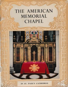The American Memorial Chapel In St Paul's Cathedral - 1960s Pitkin Paperback - Imagen 1 de 1