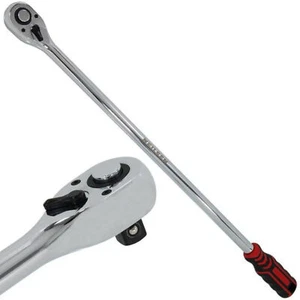 Neilsen Extra Long Reach Socket Ratchet Quick Release 72 Teeth 609mm 1/2" Handle - Picture 1 of 4