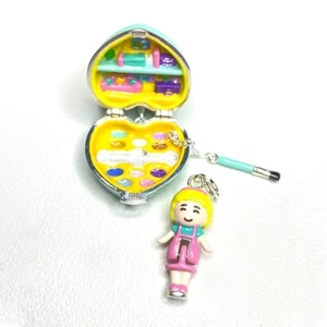 925 Sterling Silver Openable Eyeshadow Locket Dangle Charm For Bracelet Bangle - Picture 1 of 9