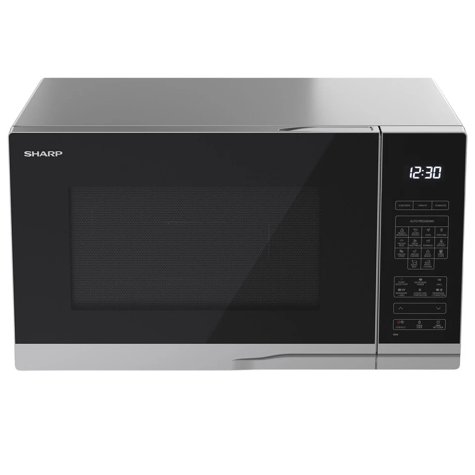 Sharp YC-PC322AU-S 32L 1300W Digital Combination Microwave - Silver