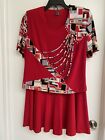Nataly Collection women 2 piece set outfit multicolor size M (euro 50)